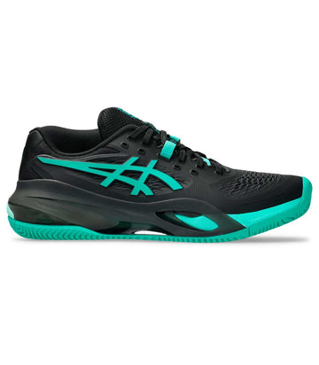 Asics Gel-Resolution X Clay Shoes Black Green