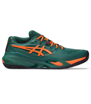 Asics Gel-Resolution X Jewel Grey Energy Orange 2026 Padel Shoes