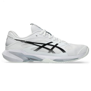 Asics Solution Speed FF 4 Clay White Black Tennis Shoes