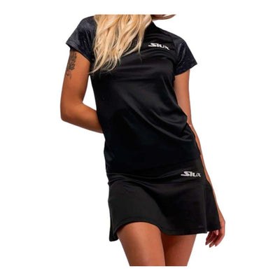 Camiseta Siux Club Mujer 2025 Negro