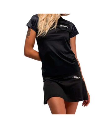 Camiseta Siux Club Mujer 2025 Negro