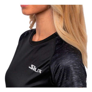 Camiseta Siux Club Mujer 2025 Negro