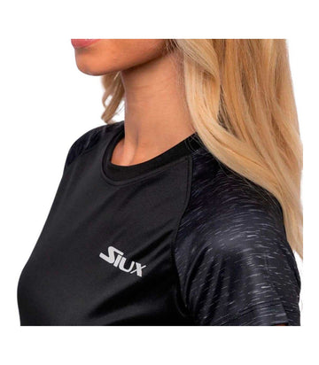 Camiseta Siux Club Mujer 2025 Negro