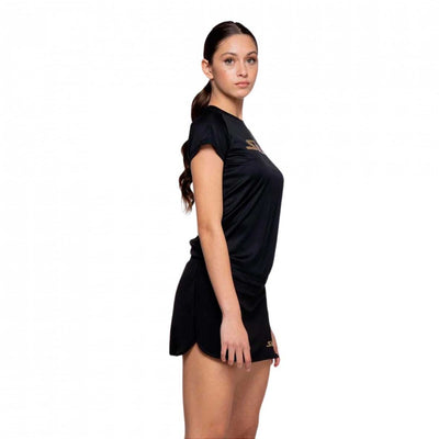 Camiseta Siux Club Mujer Negro