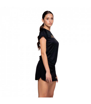 Camiseta Siux Club Mujer Negro