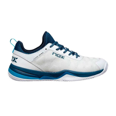 Nox Nerbo White Blue Padel Shoes