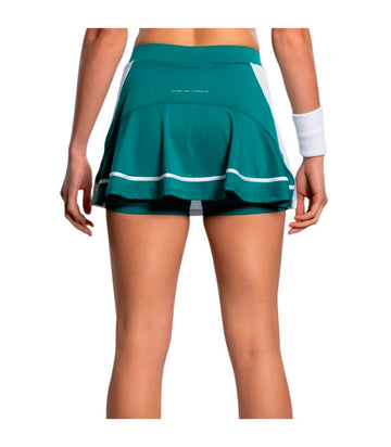 Nox Pro Women's White Green Skirt