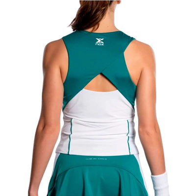 Nox Pro Women’s White Green Tank Top