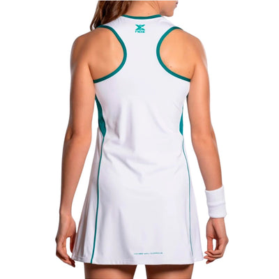 Nox Women's Pro White Green Dress