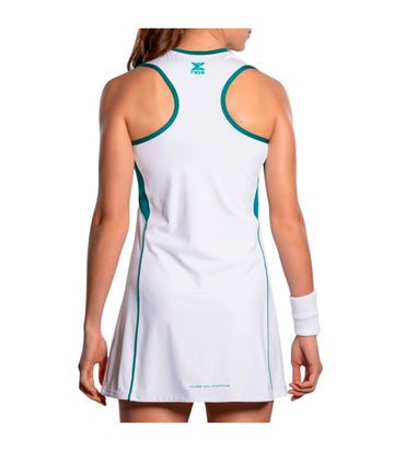 Nox Women's Pro White Green Dress